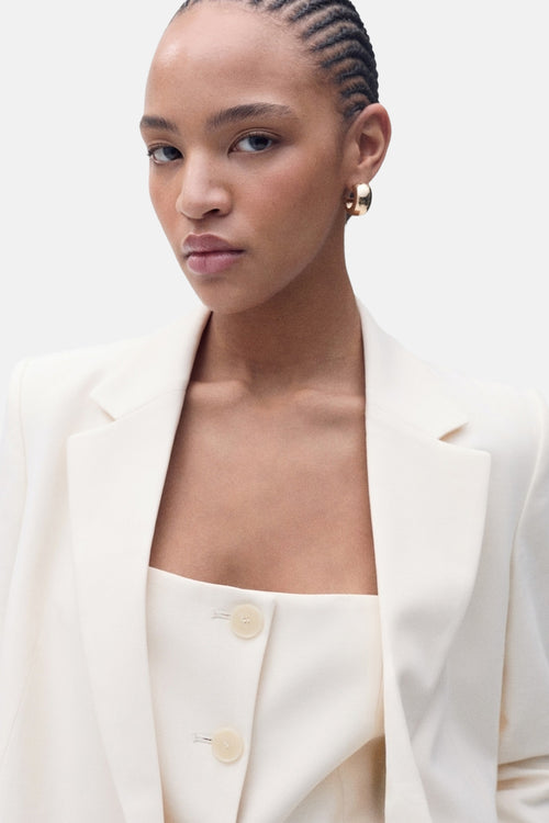 Blazer Blanc - MANGO