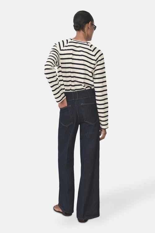 Sweater met ronde hals Multicolor - MANGO