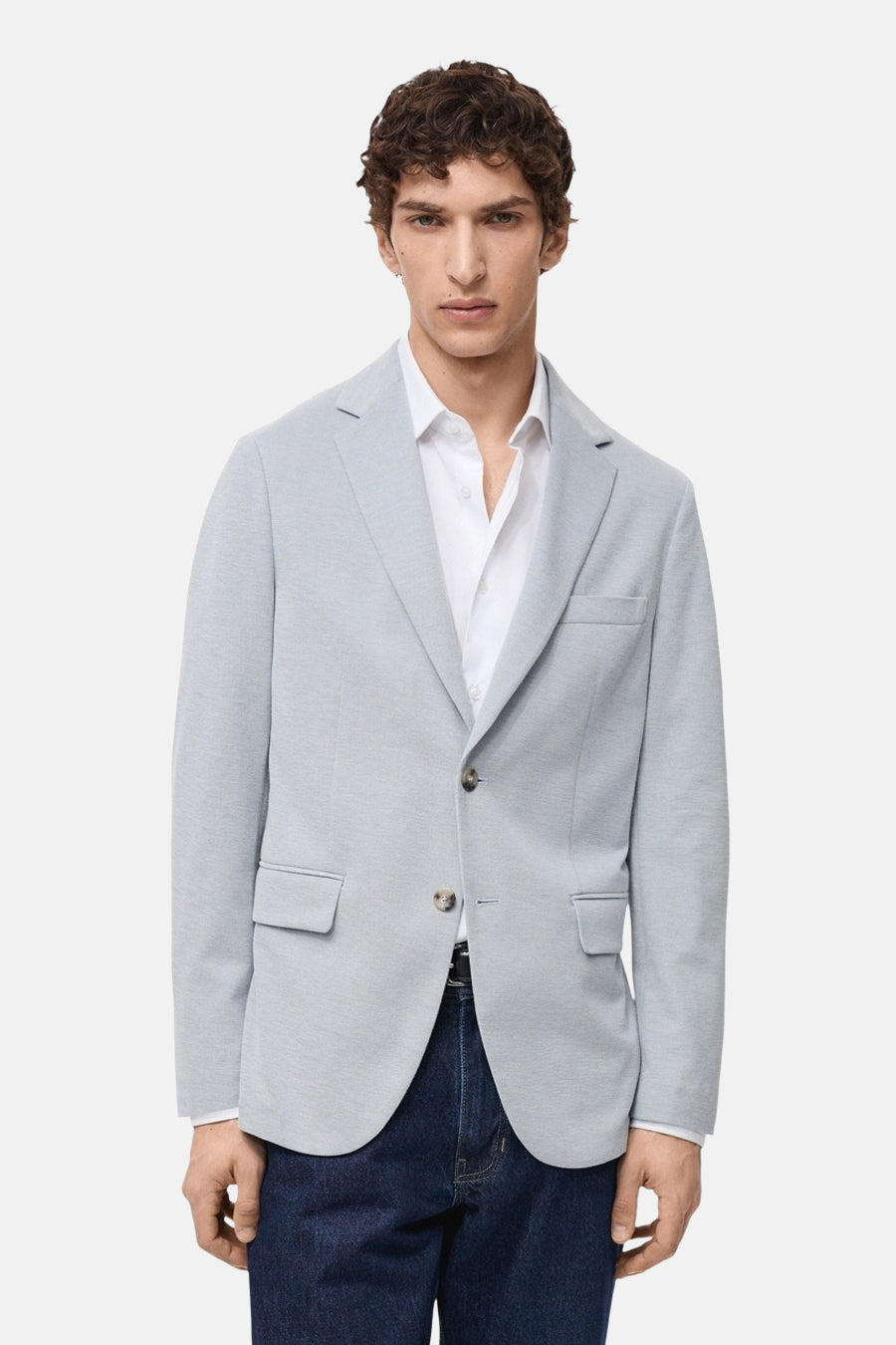 Blazer Bleu - MANGO