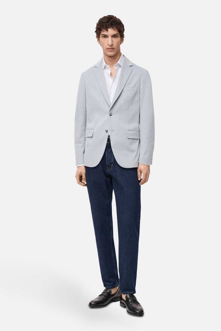 Blazer Bleu - MANGO