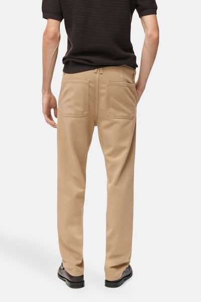 Pantalon coloré Blanc - MANGO
