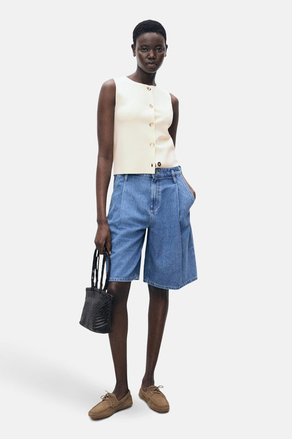 Gilet Écru - MANGO