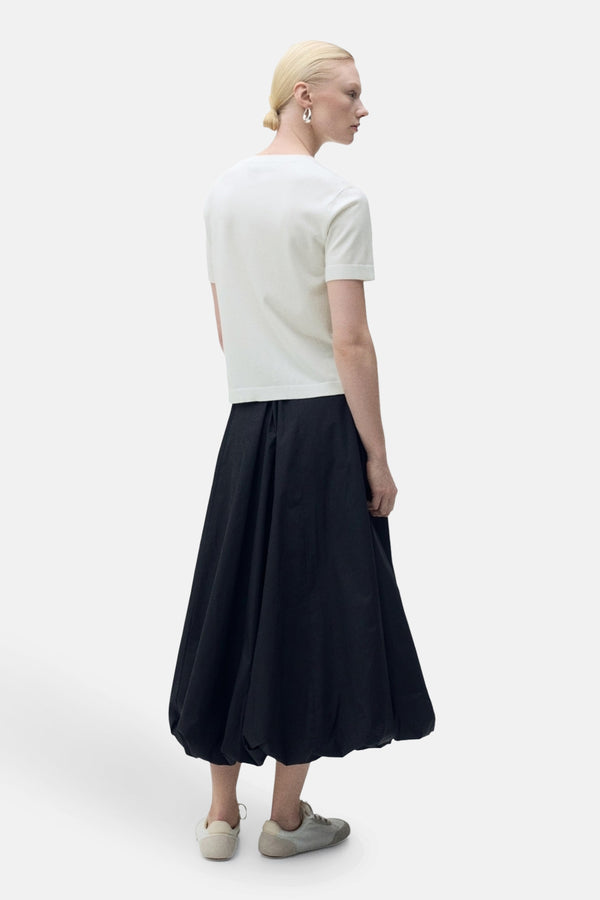 Pull col rond Blanc - MANGO