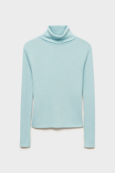 Pull col montant Bleu - MANGO