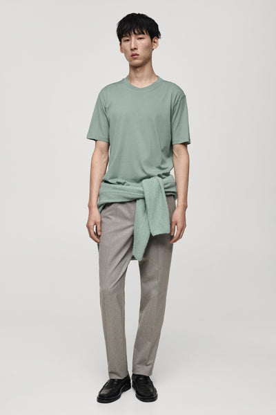 T-shirt (korte mouwen) Groen - MANGO