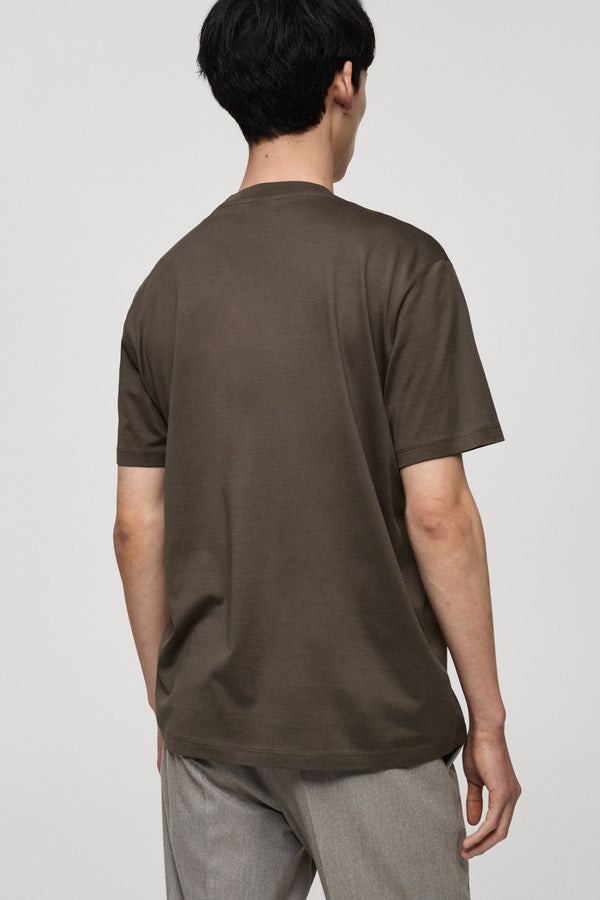 T-shirt (manches courtes) Noir - MANGO