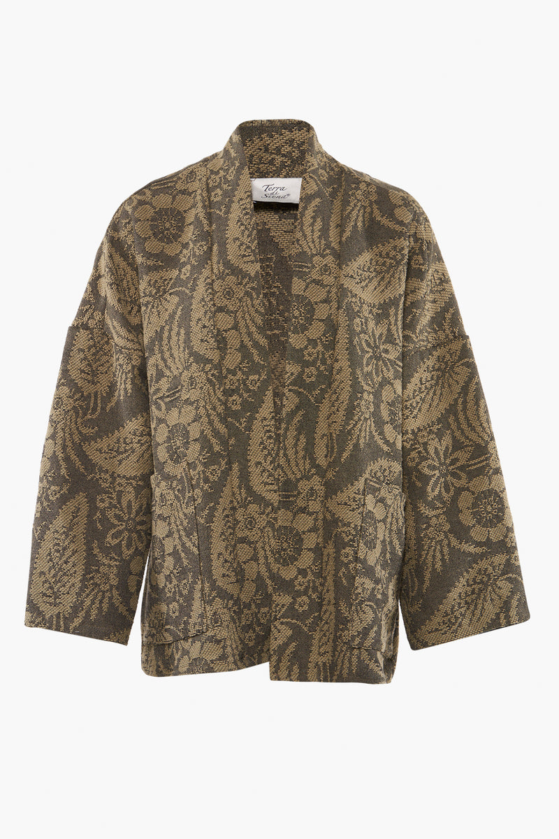 Veste courte Vert - Terra di Siena