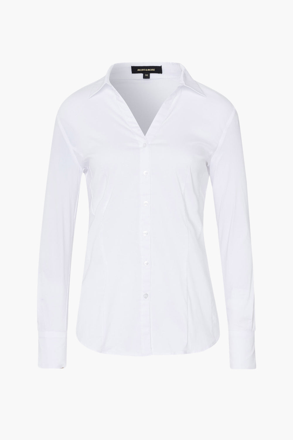 Hemd met lange mouwen - wit
