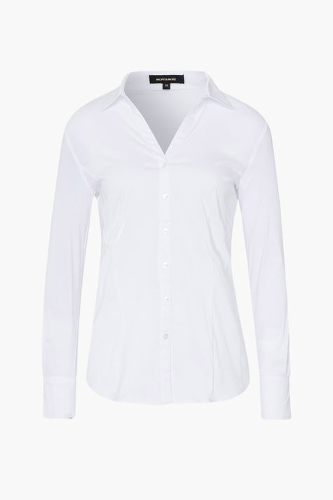 Hemd met lange mouwen - wit