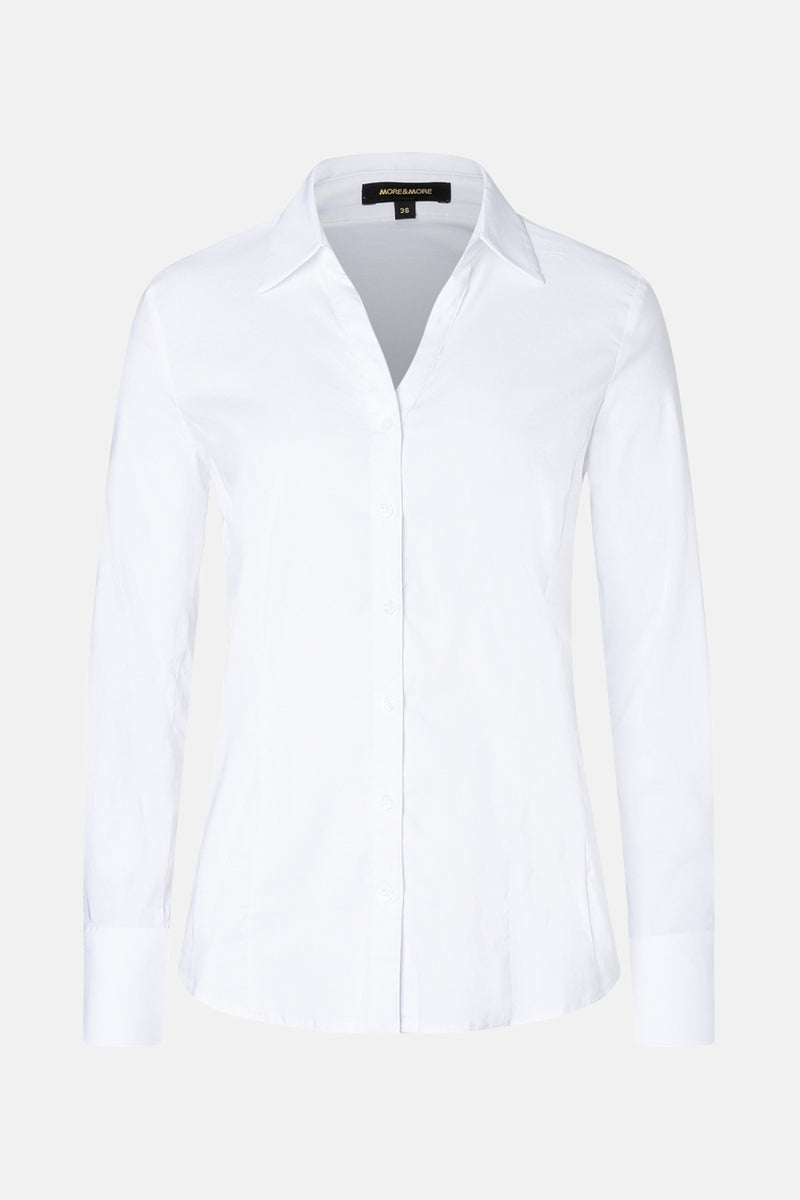 Hemd met lange mouwen - wit