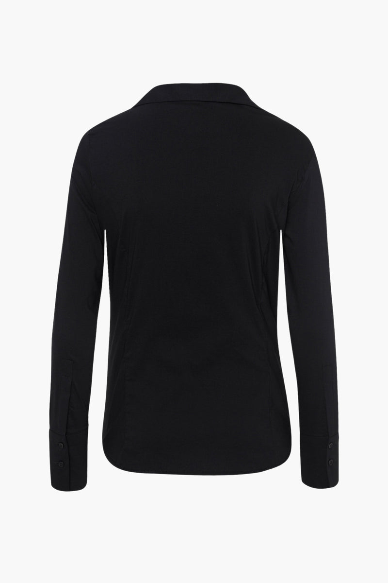 Hemd met lange mouwen - zwart