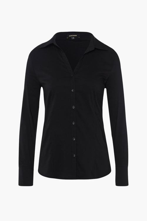 Hemd met lange mouwen - zwart