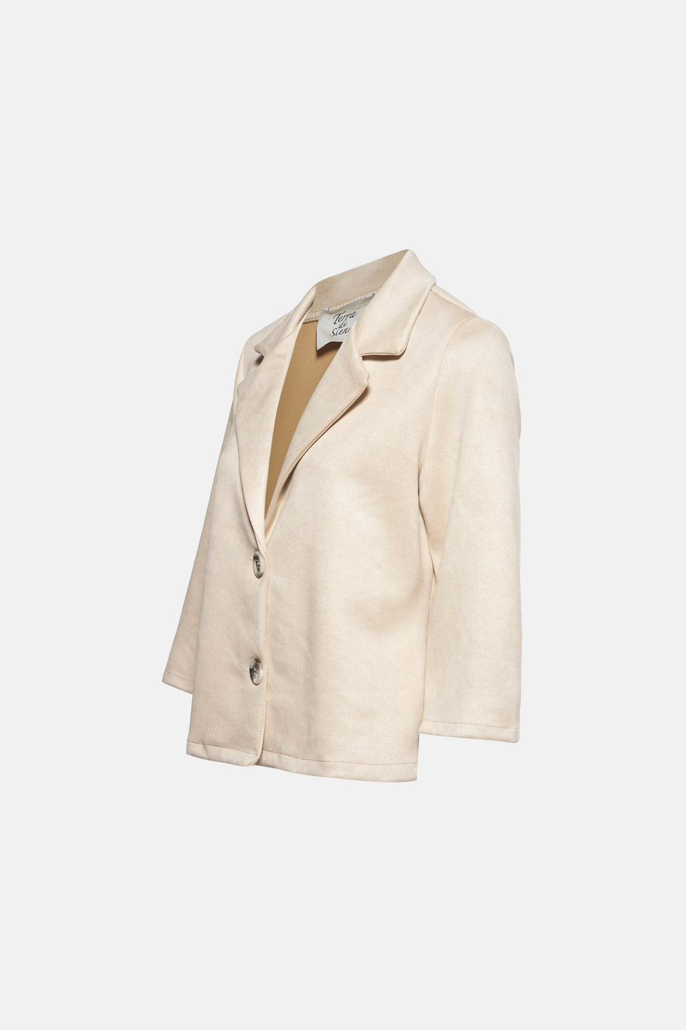 Korte jas Beige - Terra di Siena