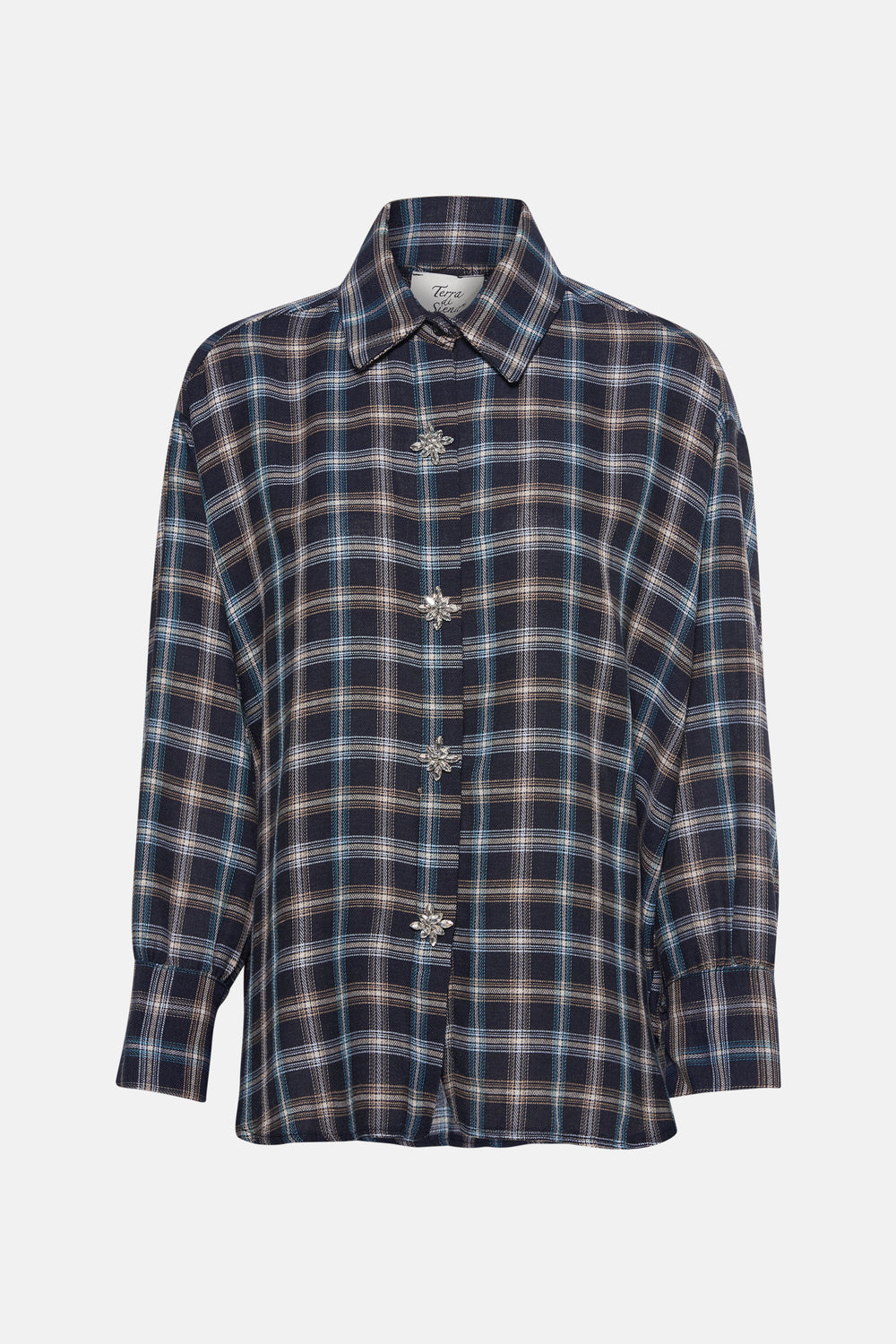 Hemd met lange mouwen - Blauw