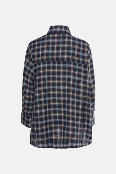 Hemd met lange mouwen - Blauw