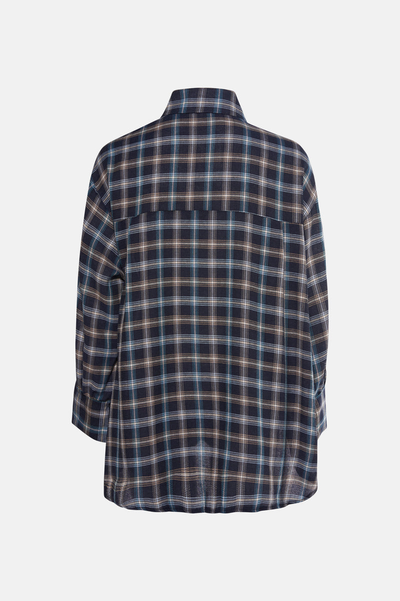 Hemd met lange mouwen - Blauw