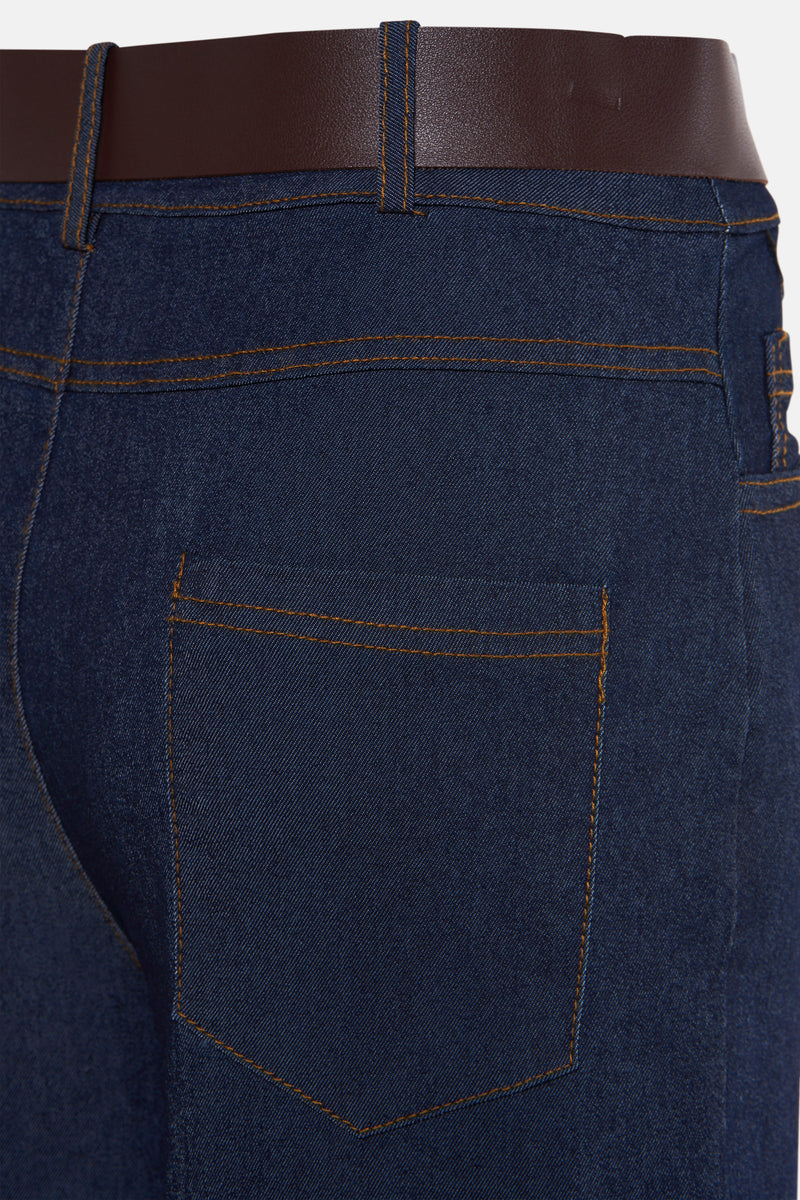 COUTURE - mid blue denim