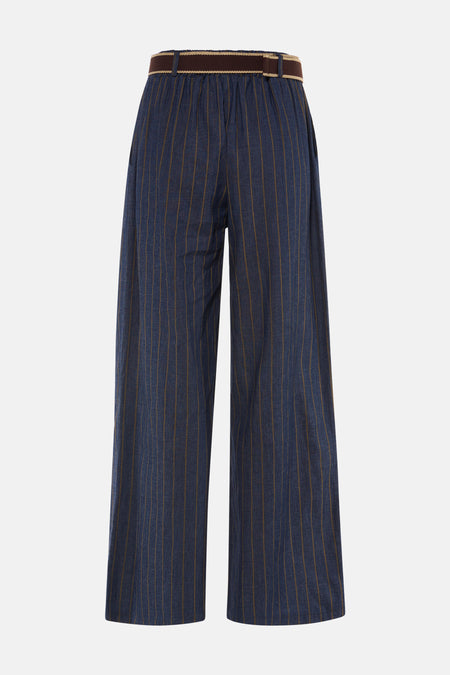 Dames sb seizoensbroek elastic multicolore - Terra di Siena