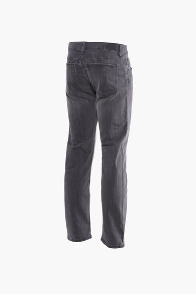 Lichtgrijs gewassen jeans van Esprit, achterkant, met zichtbare zakken en stiksels.