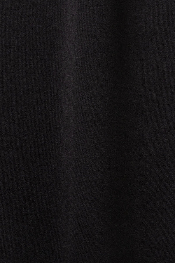 Top uni manches courtes Noir - Esprit
