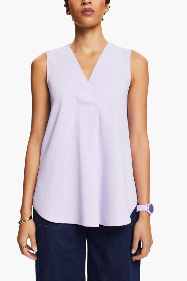 Chemisier (sans manches) Mauve - Esprit