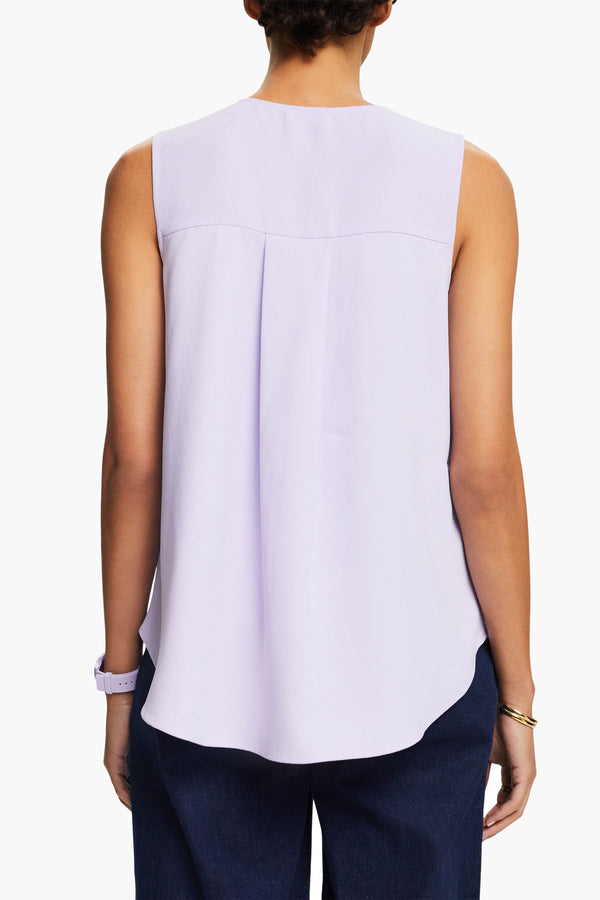 Chemisier (sans manches) Mauve - Esprit