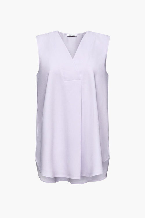 Chemisier (sans manches) Mauve - Esprit