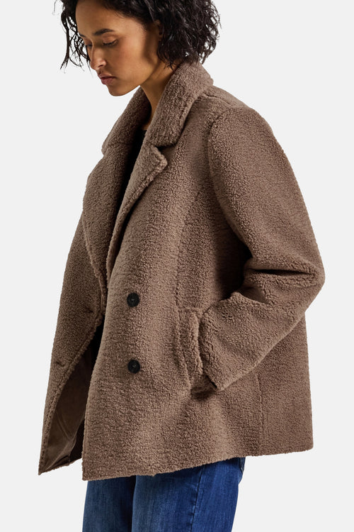 Korte jas bruin - STREET ONE