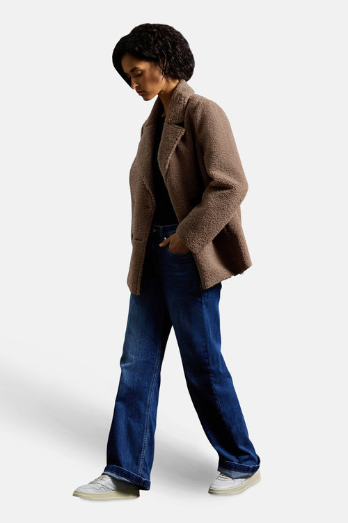 Korte jas bruin - STREET ONE