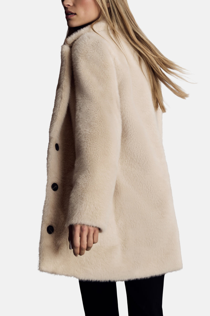 Lange jas ecru - STREET ONE