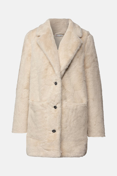 Lange jas ecru - STREET ONE