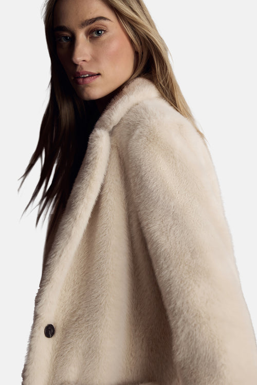 Lange jas ecru - STREET ONE