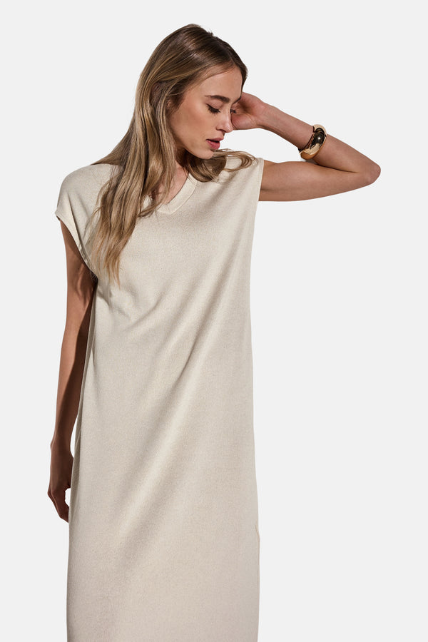 Robe longue Beige - STREET ONE