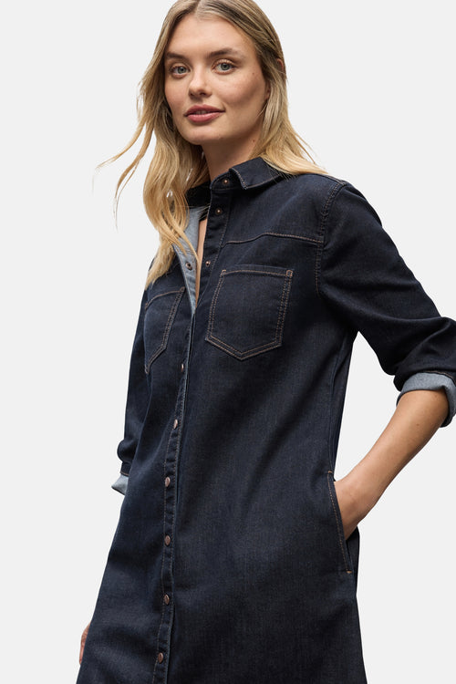 Robe  dark blue denim - STREET ONE