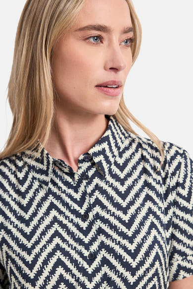 Robe à manches courtes - multicolore