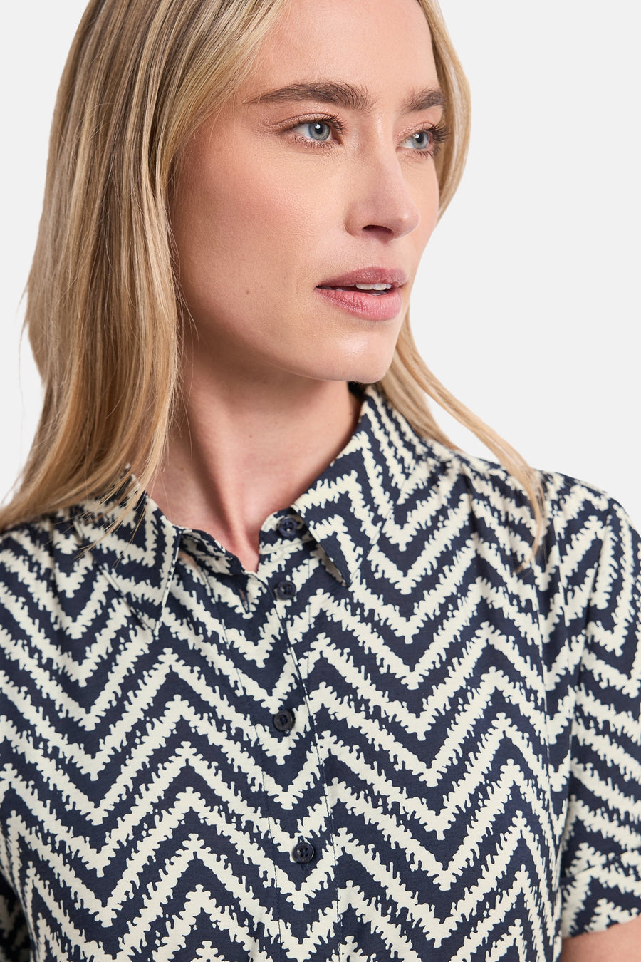 Robe à manches courtes - multicolore