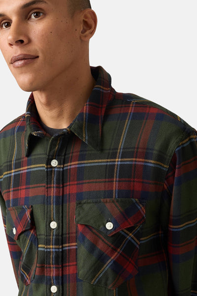 Multikleuren overhemd met lange mouwen van Levi's®, geruit, met knoopbare borstzakken.
