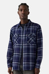 Hemd met lange mouwen - blauw