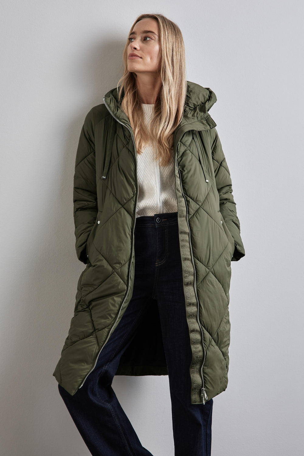 Veste longue Vert - STREET ONE