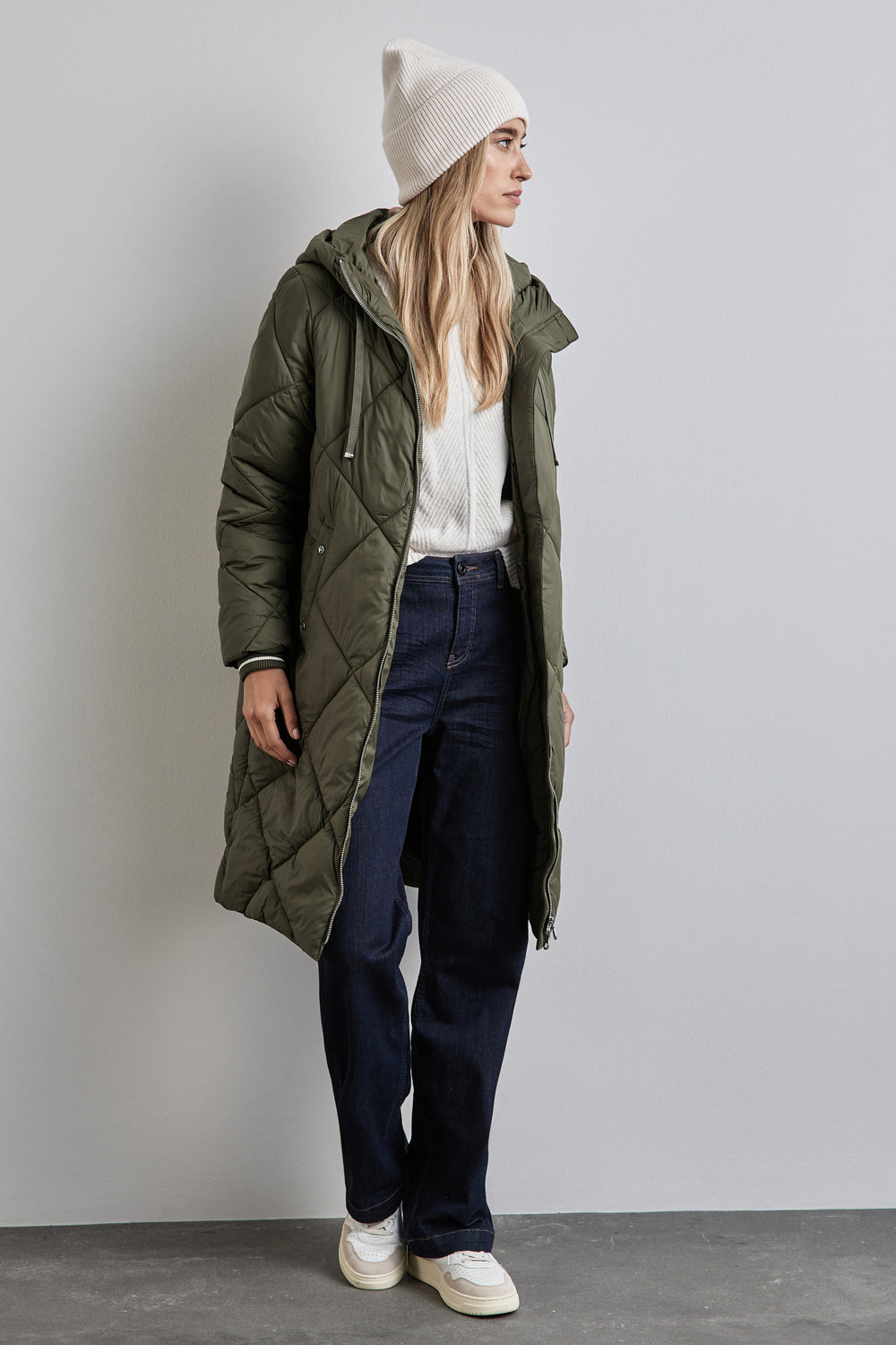Veste longue Vert - STREET ONE