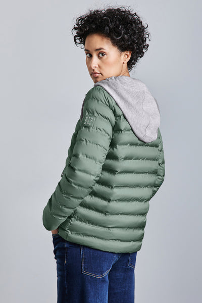 Veste courte VERT - STREET ONE