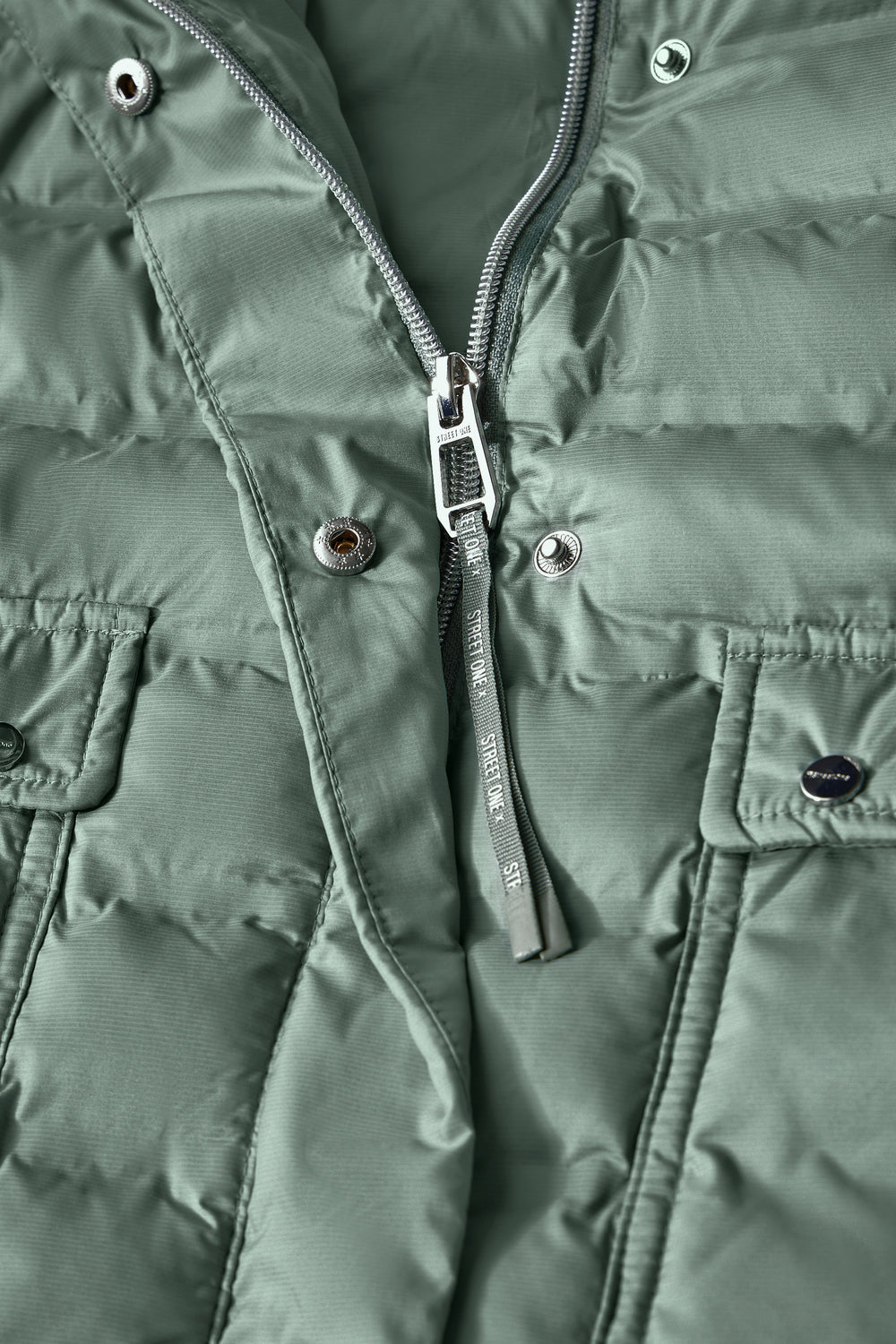 Veste courte VERT - STREET ONE
