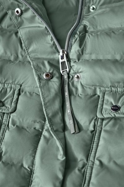 Veste courte VERT - STREET ONE