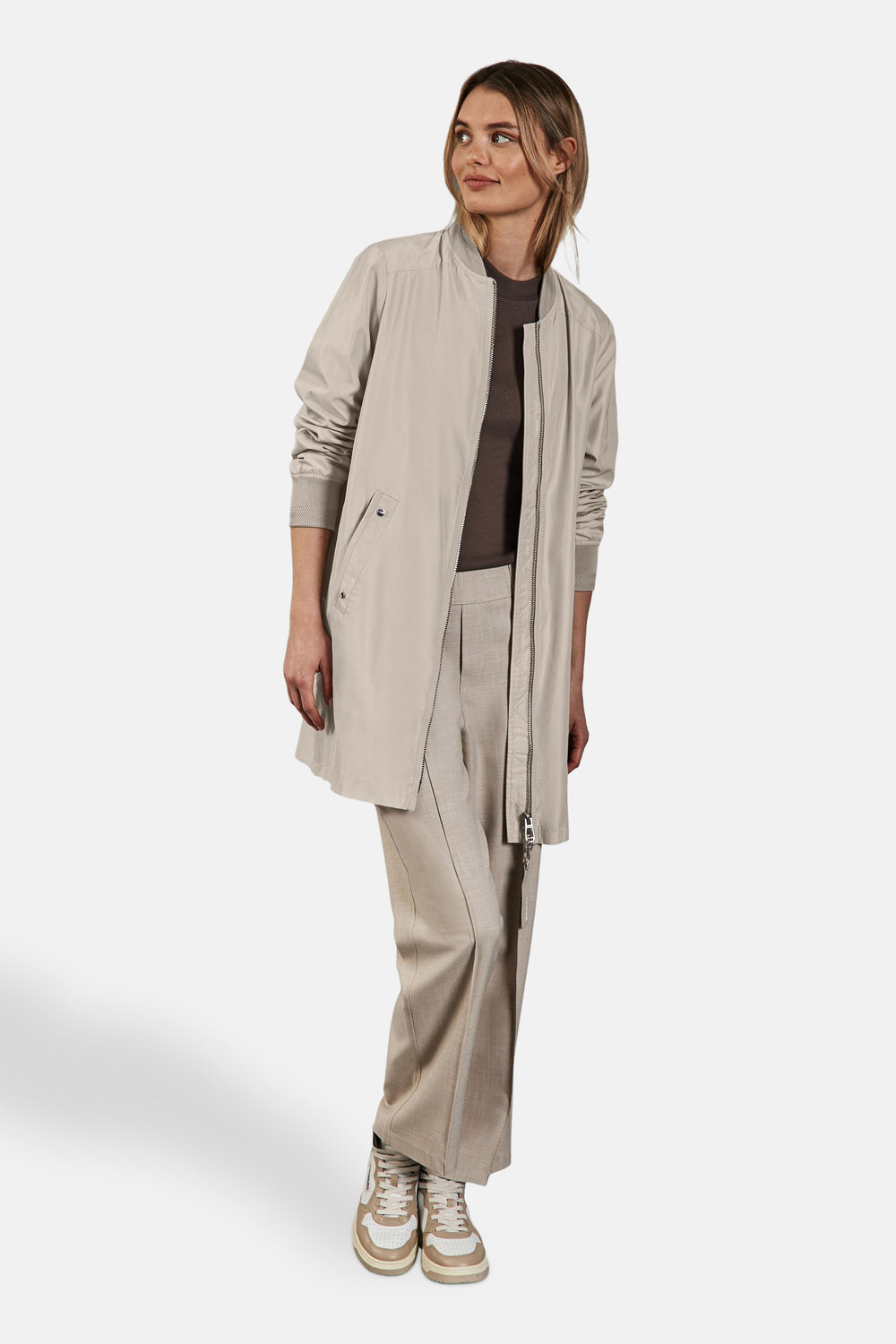 Lange jas Beige - STREET ONE