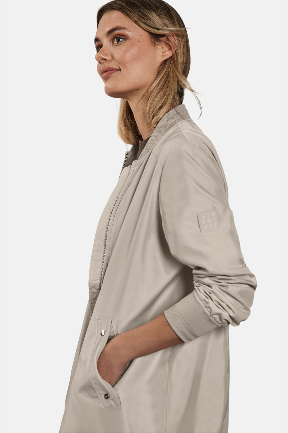 Lange jas Beige - STREET ONE