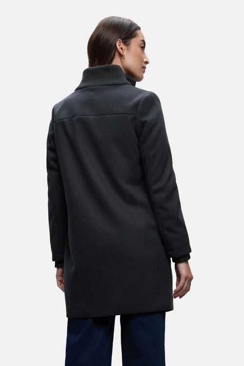 Lange jas blauw - STREET ONE