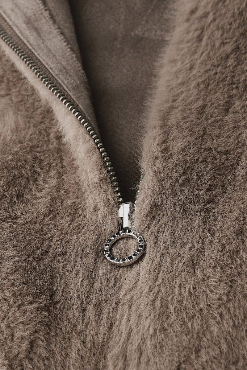 Korte jas bruin - STREET ONE