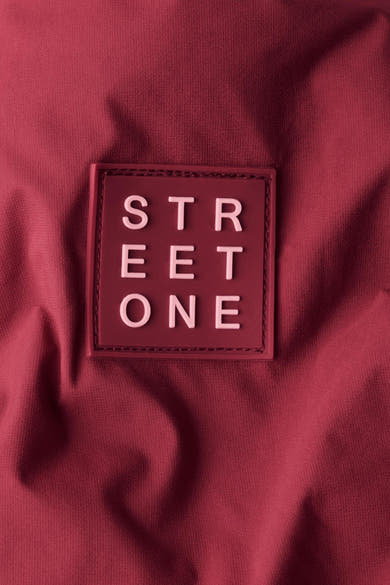 Dames tops jas gewatteerd rood - STREET ONE