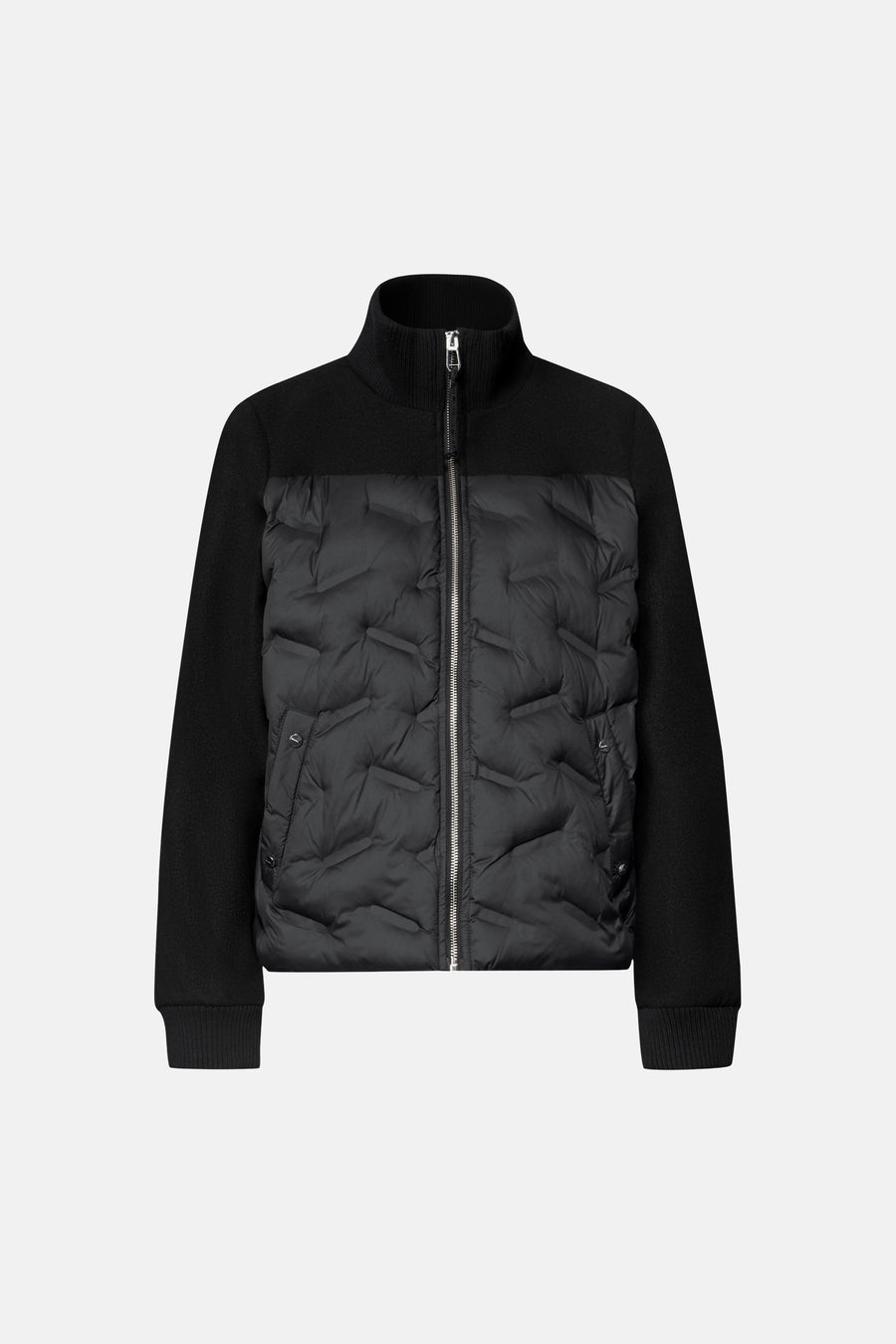 Dames tops jas gewatteerd noir - STREET ONE