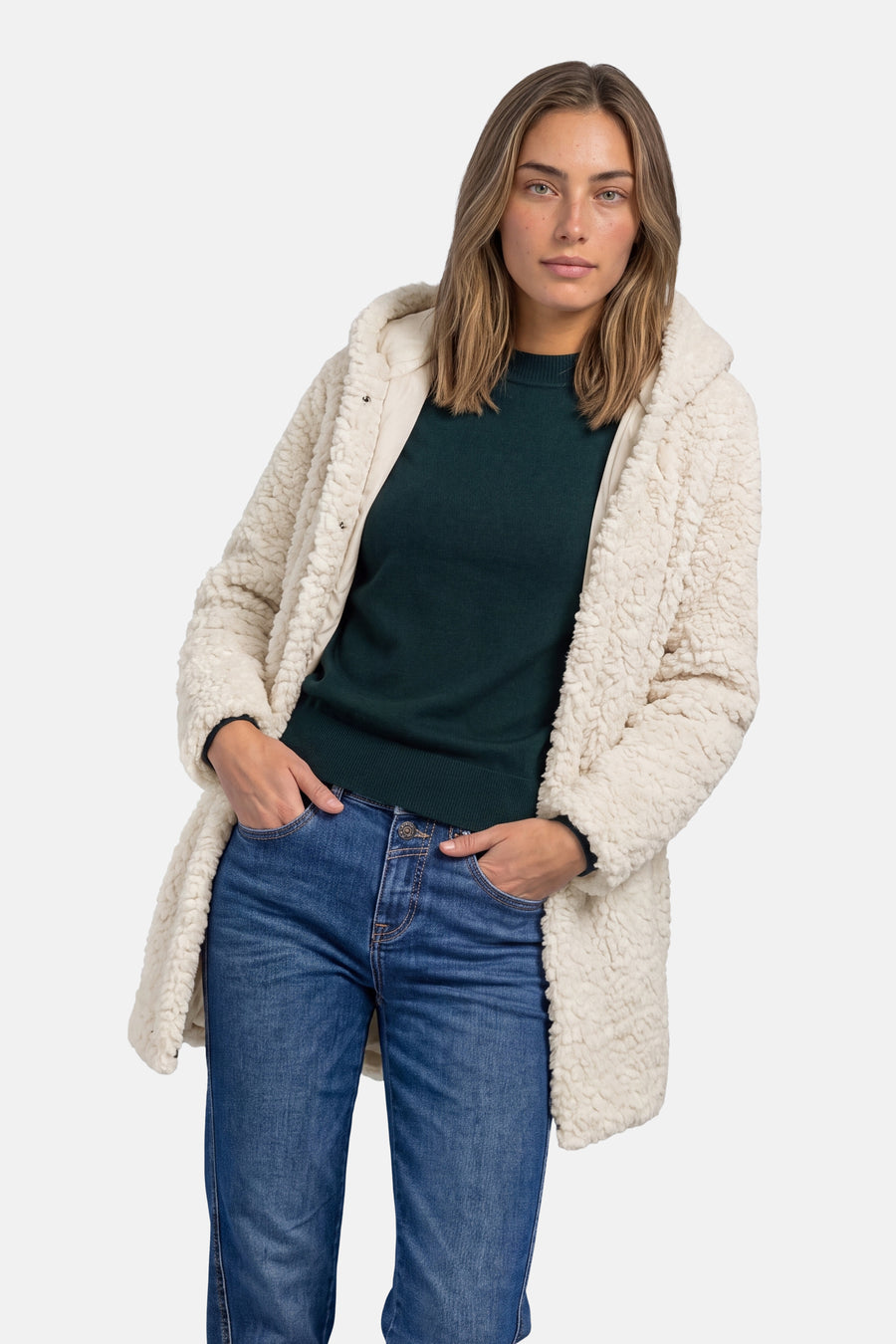 Dames tops jas casual beige - STREET ONE